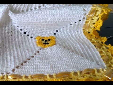 Bebek Battaniyesi Kare Motifli Yapımı Başlama Tekniği