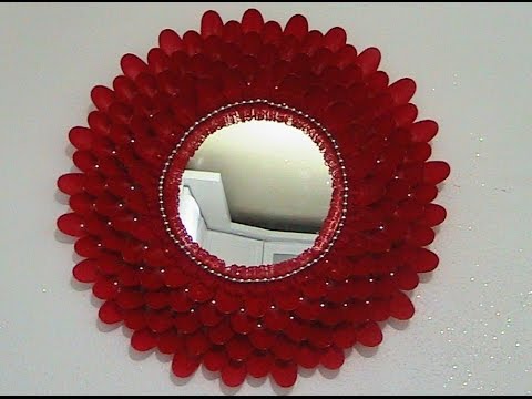 Plastik Kaşıktan Ayna Yapımı