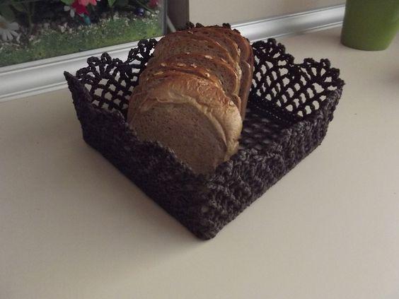 Tığ İşi Ekmek Sepeti Yapımı