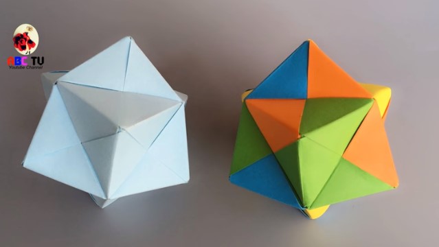 Origami 3D Top Yapımı