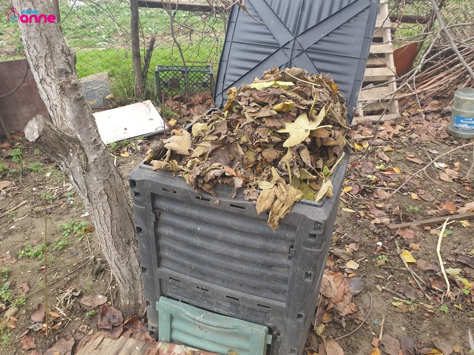 Ağaç yapraklarından kompost yapılışı
